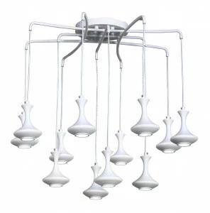 Люстра дизайнерская Barked белый дуб 1722-12P SUPERNW KOSMOS 057140 Белый