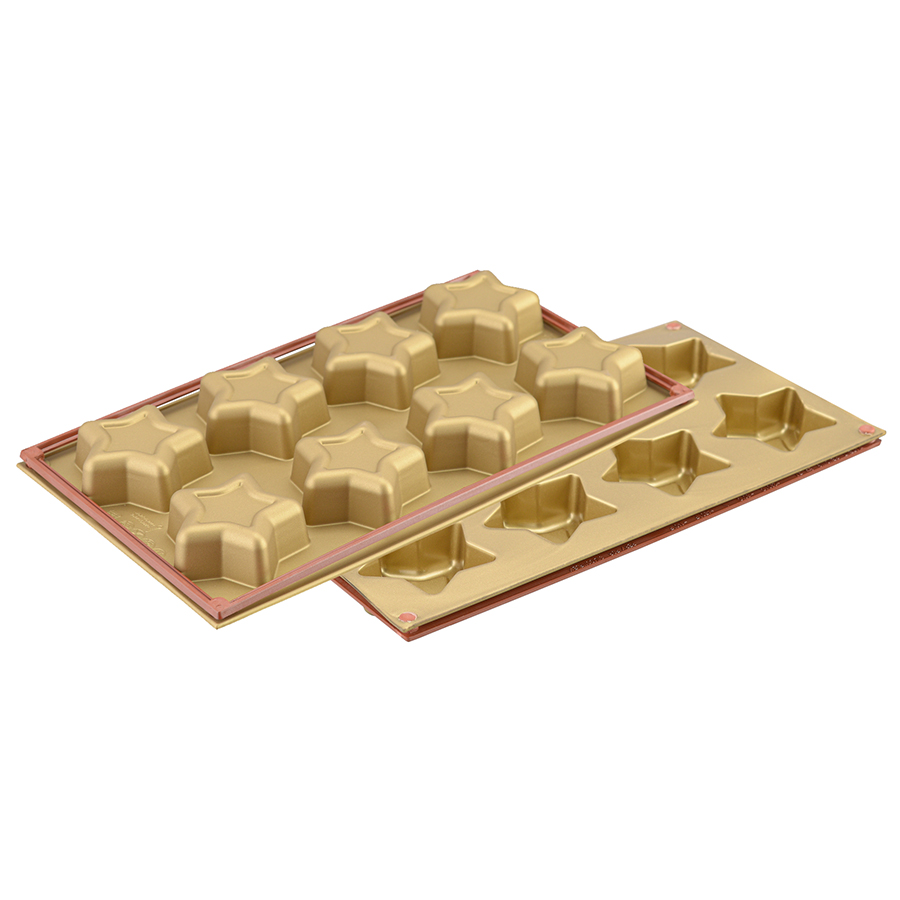 26.107.63.0063 Форма для приготовления пирожных stella силиконовая Silikomart 