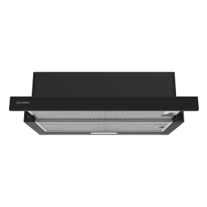 9279002 Вытяжка телескопическая Indesit INT 64R BL черный/черный