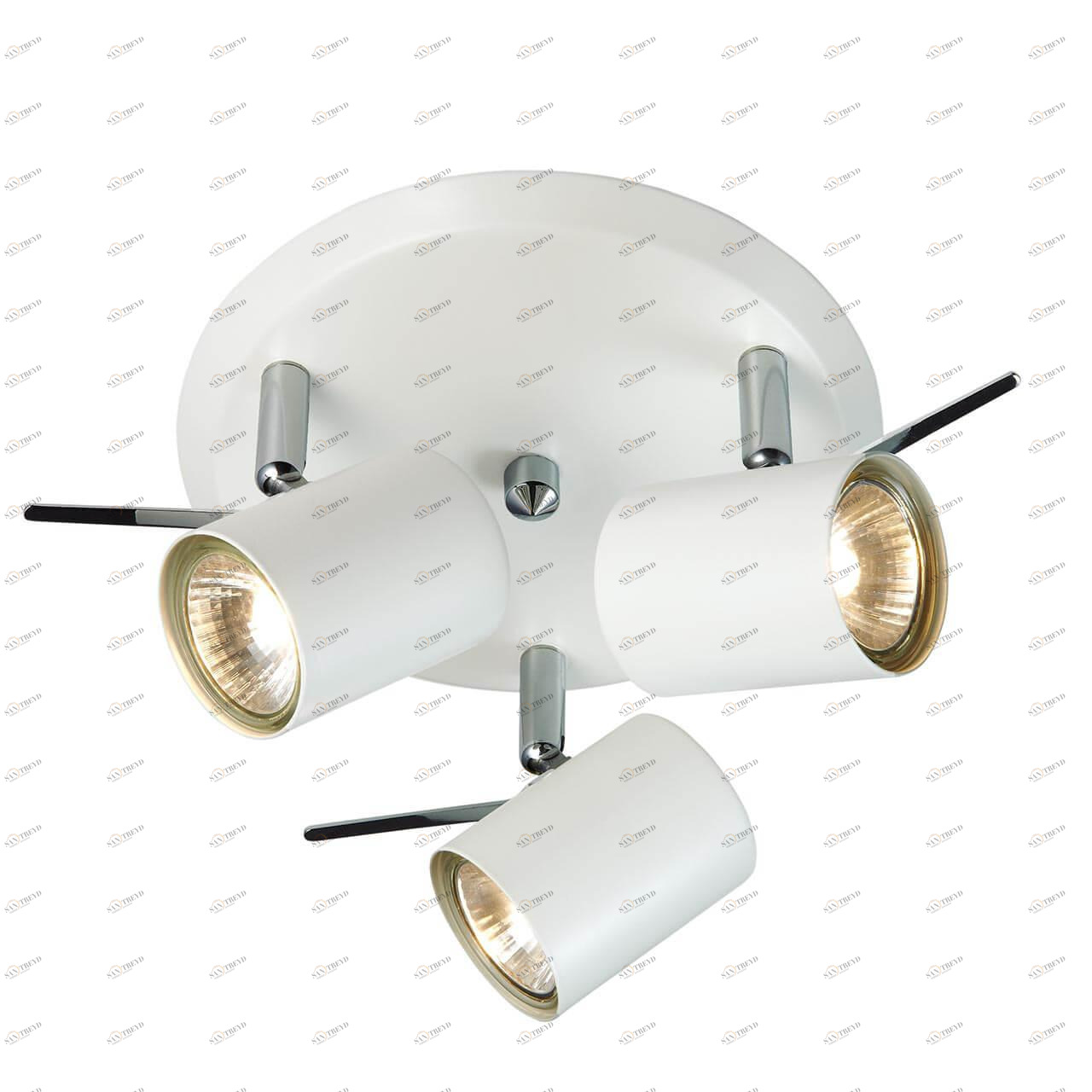 Спот потолочный галогеновый на 3 лампы белый Hyssna 105485 MARKSLOJD HYSSNA 00-3891423 Белый 