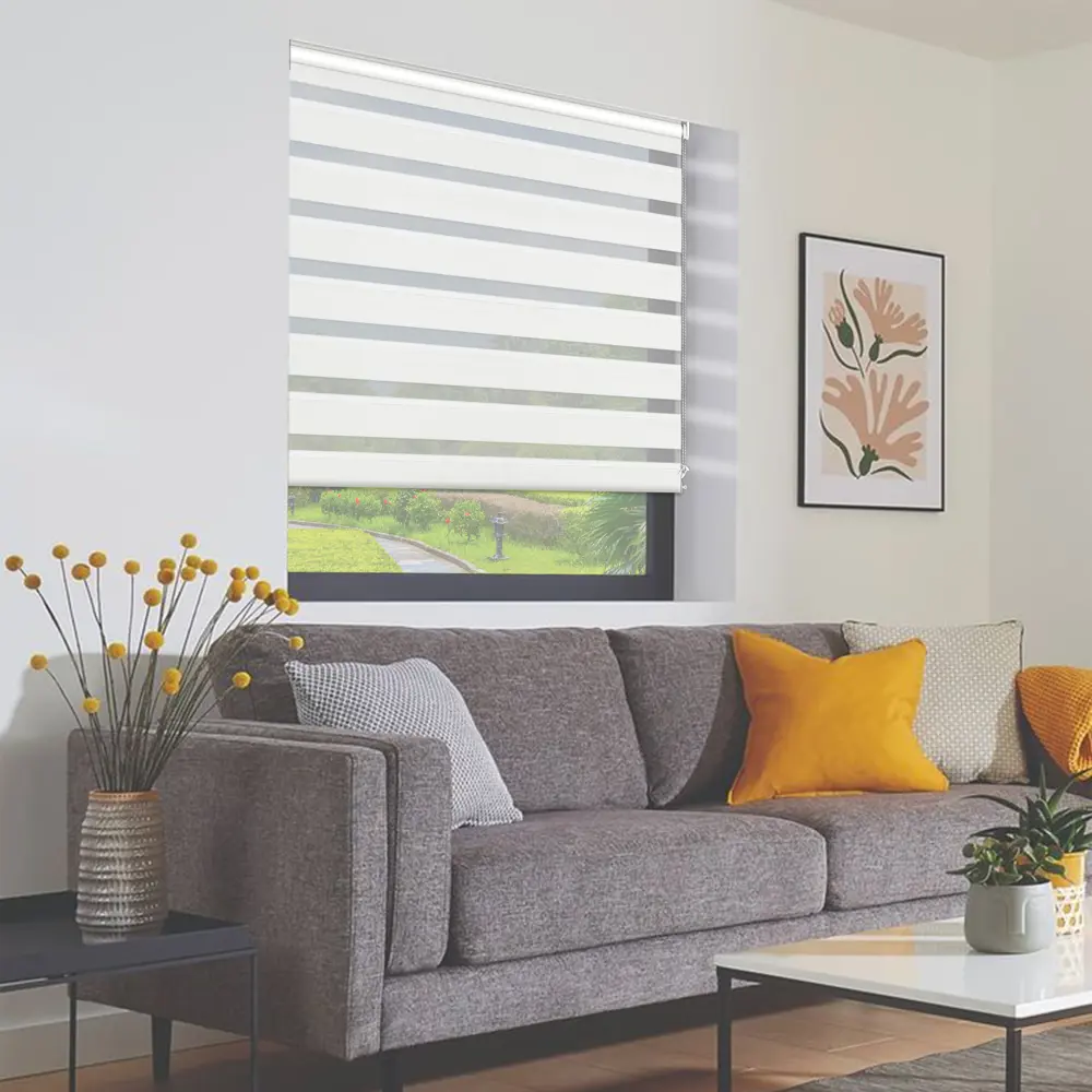 Рулонная штора день-ночь KREAFORTA Moskva с регулируемым освещением 89408478 STLM-1580380 - Вид №7