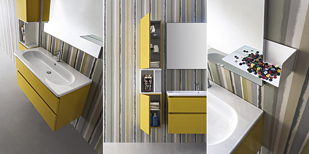 Комплект мебели для ванной комнаты Joy 84/85 Cerasa Joy JOY8485 - Вид №1