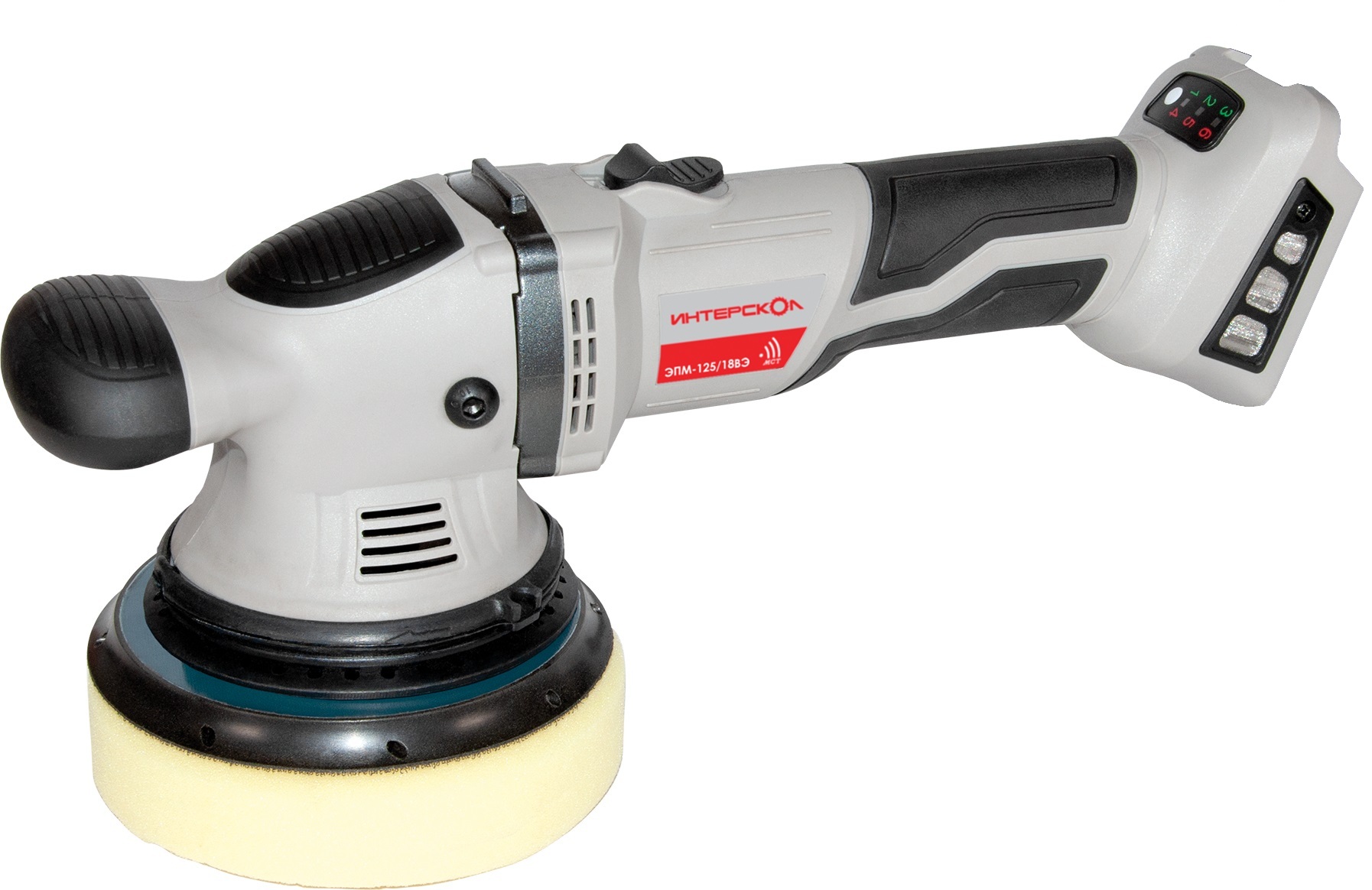Полировальная машина Интерскол ЭПМ-125/18ВЭ АПИ 18V  , Без ЗУ, Без АКБ 9978259 STDN-0130738