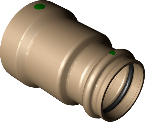 736 293 Модель 4213.2 Трубопроводные системы  Profipress  Переходники/​переходные угольники Santreyd  - Вид №2