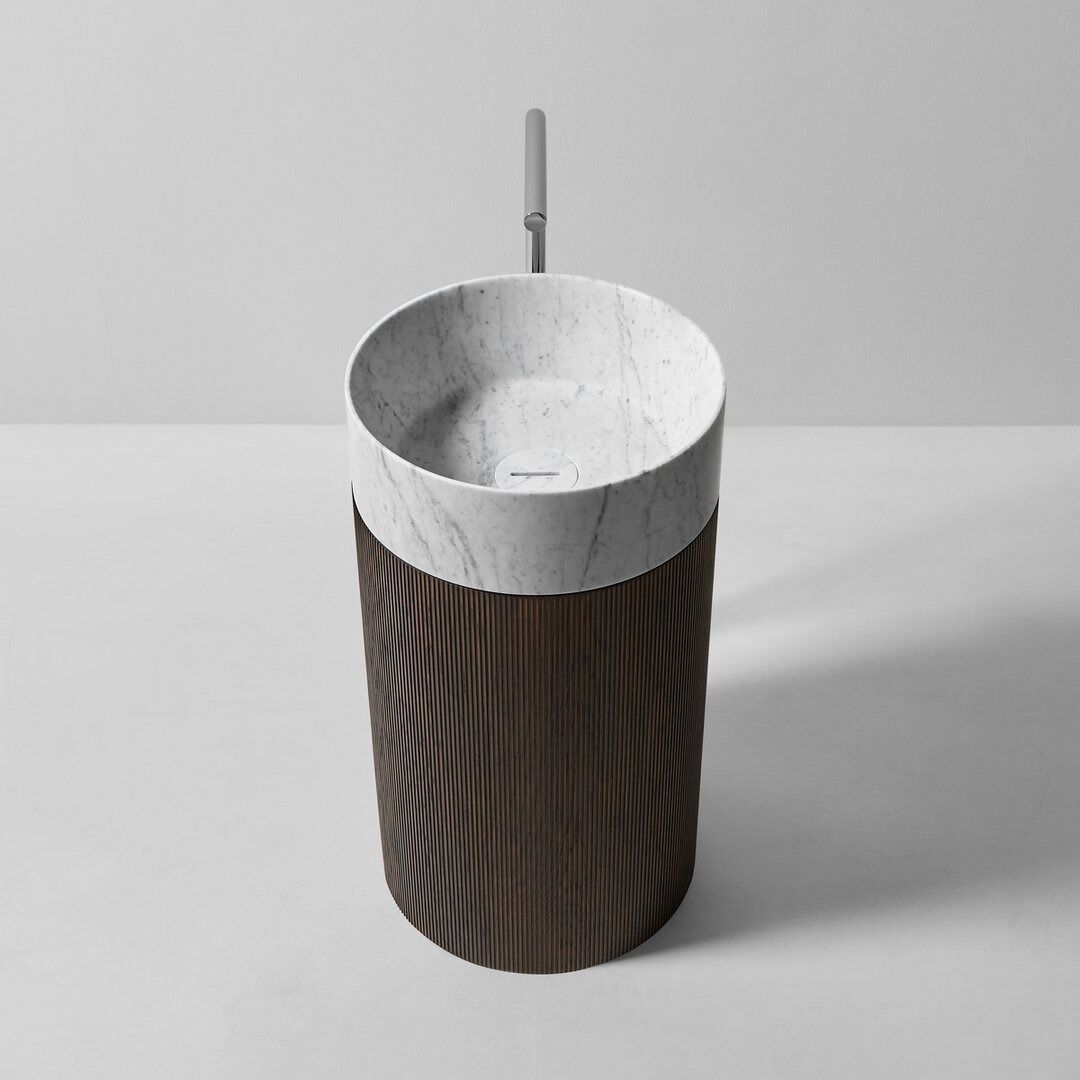 Отдельно стоящий круглый умывальник Antoniolupi RIGATINO ARCH-00044097 - Вид №9