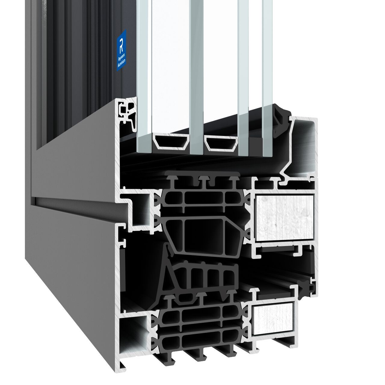 Алюминиевое створчатое окно Reynaers Aluminium MasterLine ARCH-00127577 - Вид №1