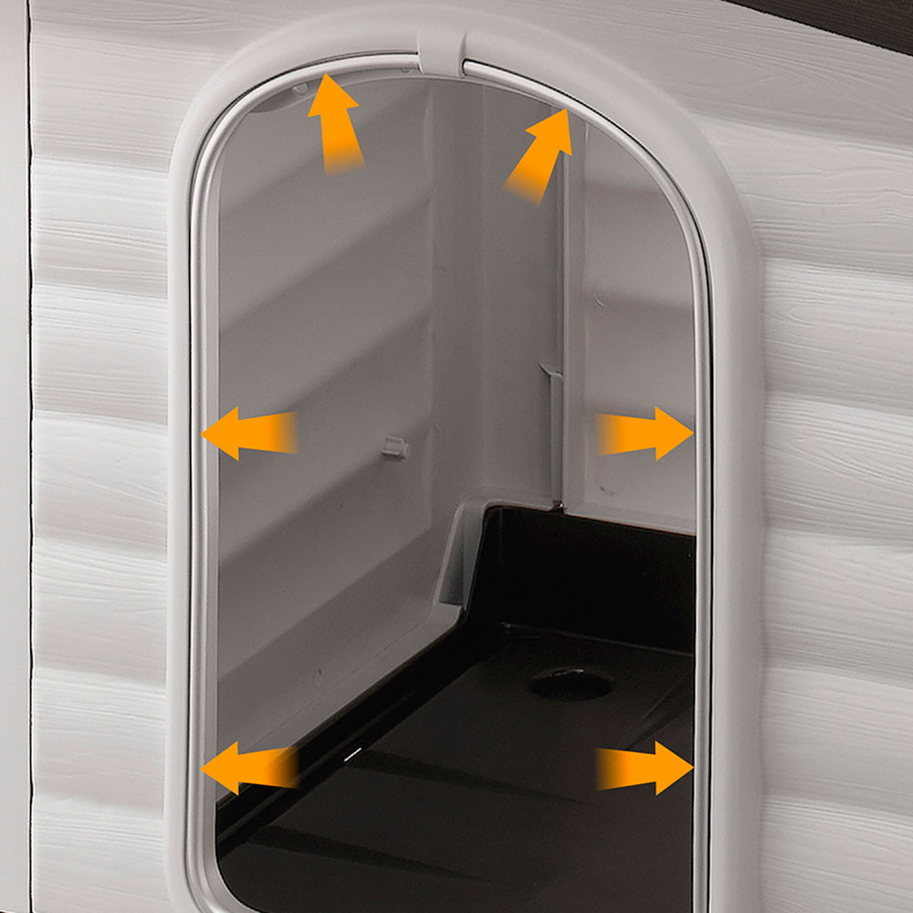 ПР0030264 Будка для собак DOGVILLA 70 73х59х53см FERPLAST  - Вид №5