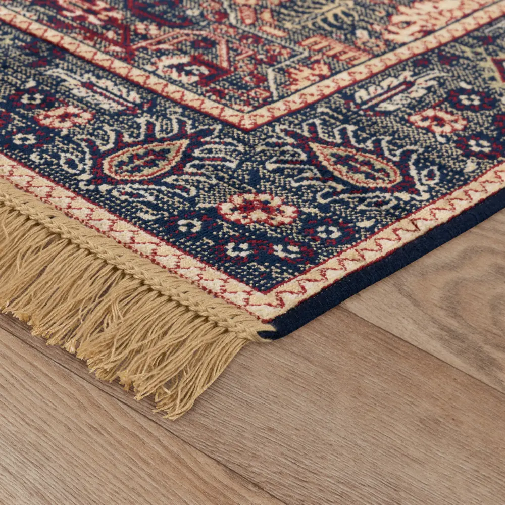 Ковер вискоза Isphahan 84332 Navy 80x150 см цвет синий 83271523 STLM-2148754 Santreyd  - Вид №2