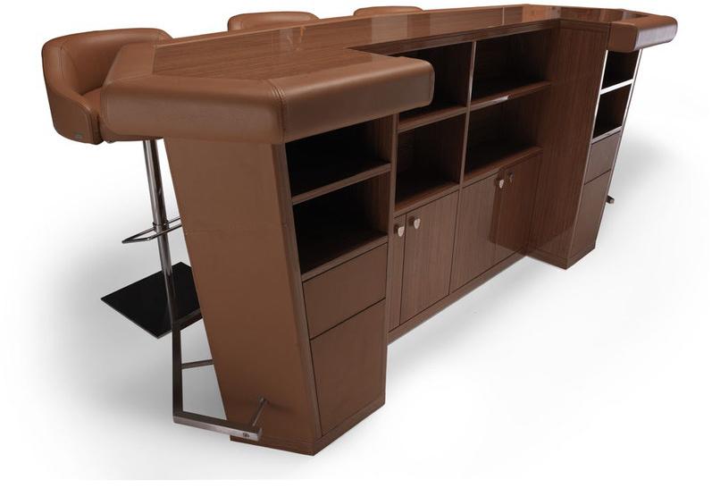 Tonino Lamborghini Casa Кожаная барная стойка Long beach sun-id-1403821 - Вид №2