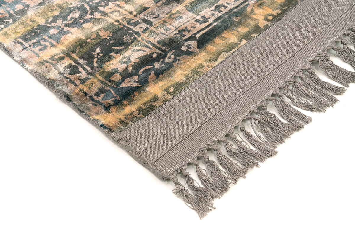 Ковер прямоугольный серо-зеленый 230х160 см Blush Elmwood CARPETDECOR ДИЗАЙНЕРСКИЕ, HANDMADE 00-3893136 Зеленый;серый  - Вид №3