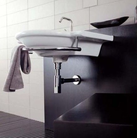 25354 Подвесная раковина настенная овальная Ceramica Hidra  - Вид №2