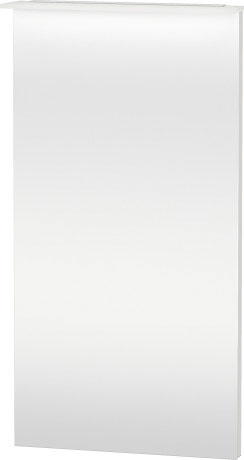 XL749004747 X-Large Зеркало с подсветкой Каменно-синий глянцевый лак Duravit - Вид №2