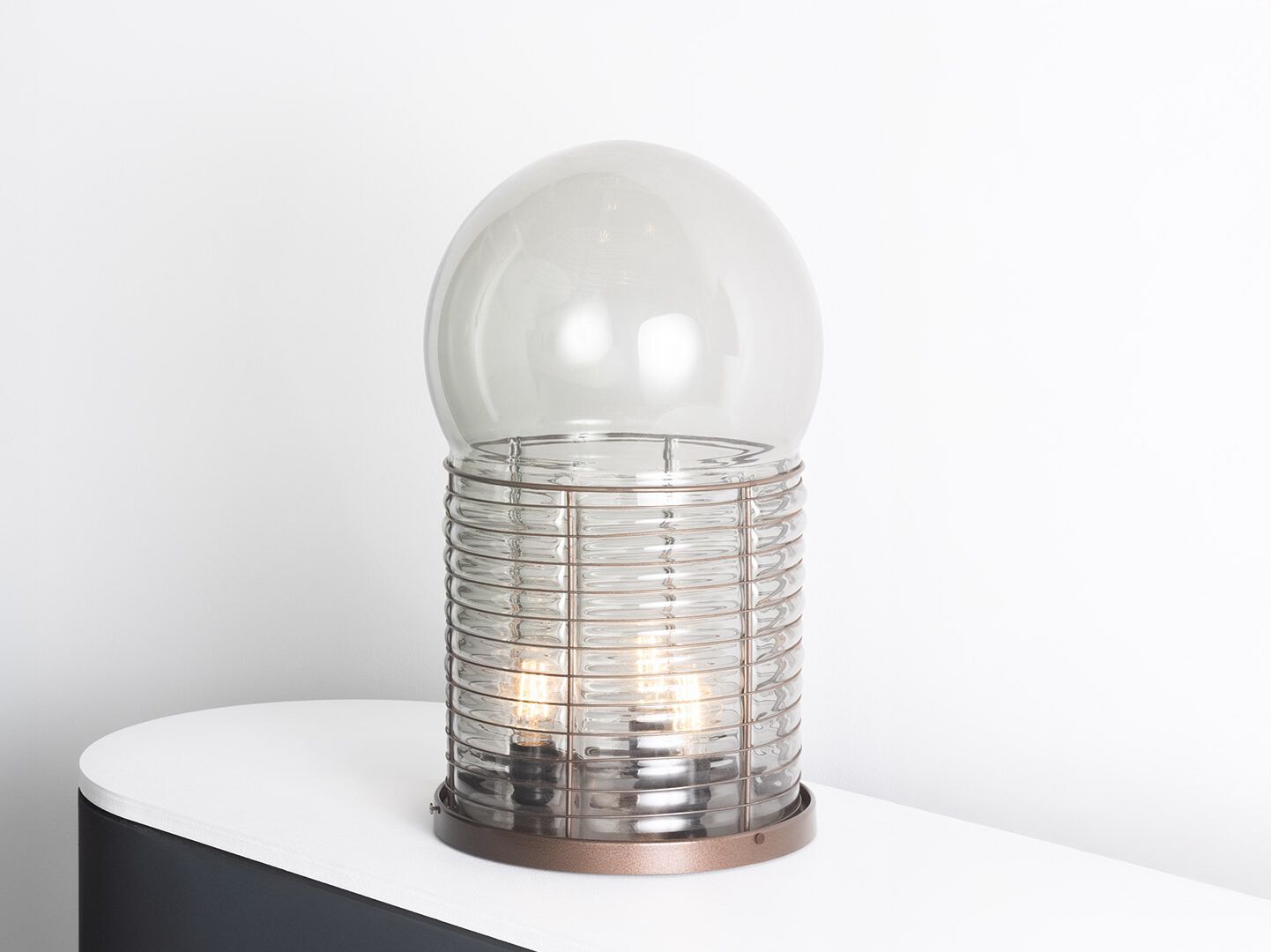 Стеклянная настольная лампа Artemide ALCINOO ARCH-00047846