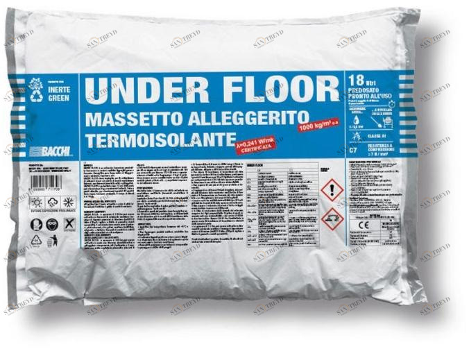 Bacchi Изоляционная, легкая и быстросохнущая стяжка Malte, massetti e betoncini sun-id-1412980