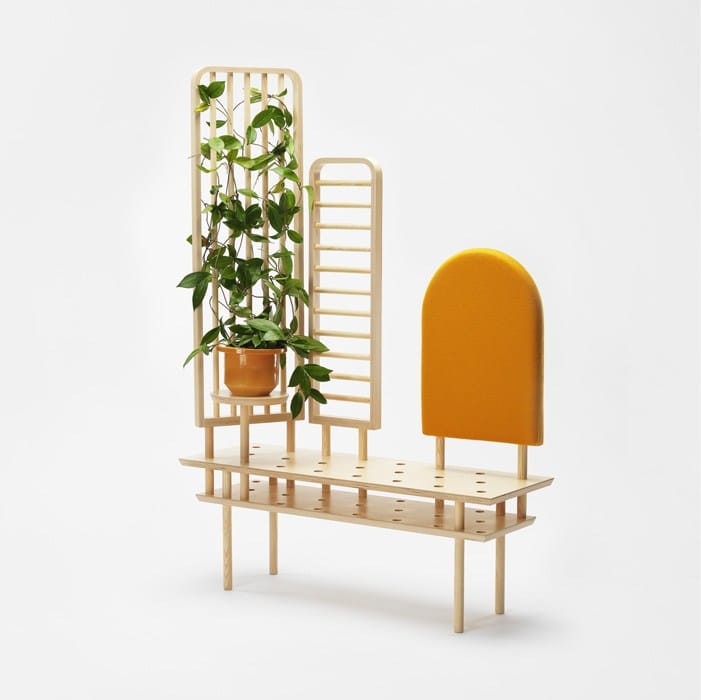 Скамейка / перегородка из фанеры Zilio A&C Etta ARCH-00152671 - Вид №5