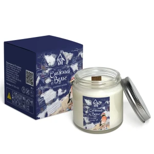 ARIDA HOME Ароматическая свеча Снежный вальс в стакане 90 г 89388890