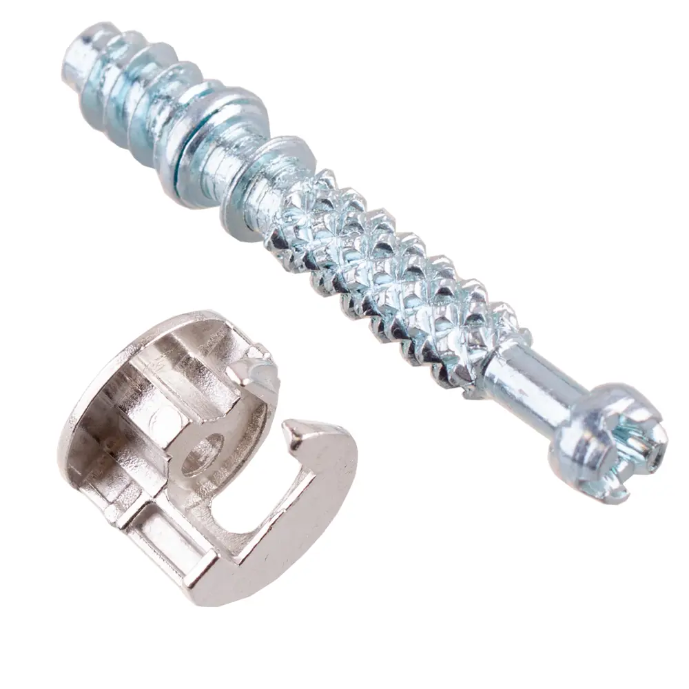 Набор эксцентриковых стяжек 18×34 мм сталь серебристый 4 шт. 89442771 Santreyd STLM-1584189 - Вид №1