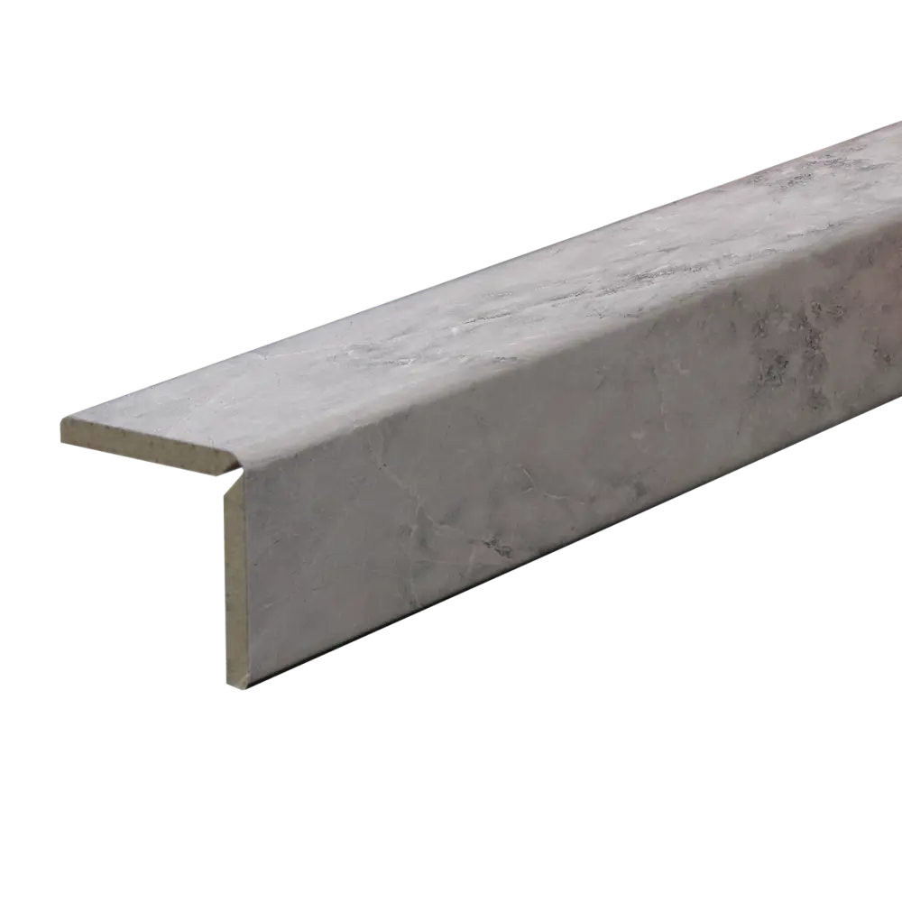 Угол для стеновой панели МДФ STELLA бетон аляска 2700x24x24 мм 89378881 STLM-1567644