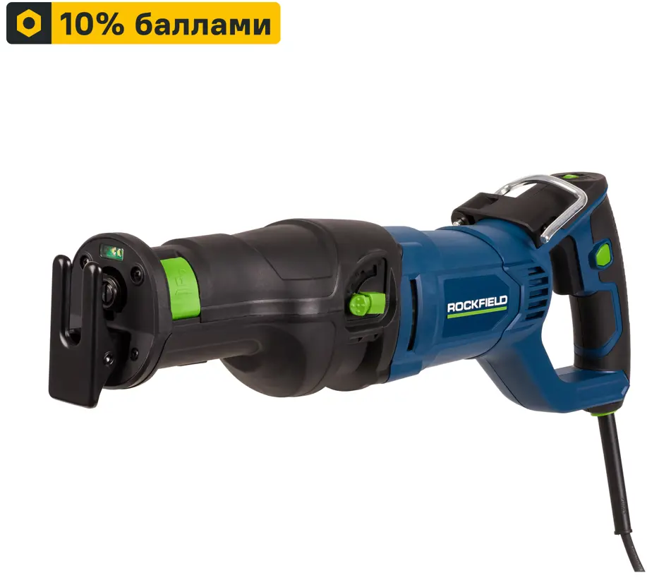 Сетевая сабельная пила Rockfield RF120RS для дерева и металла 89366502