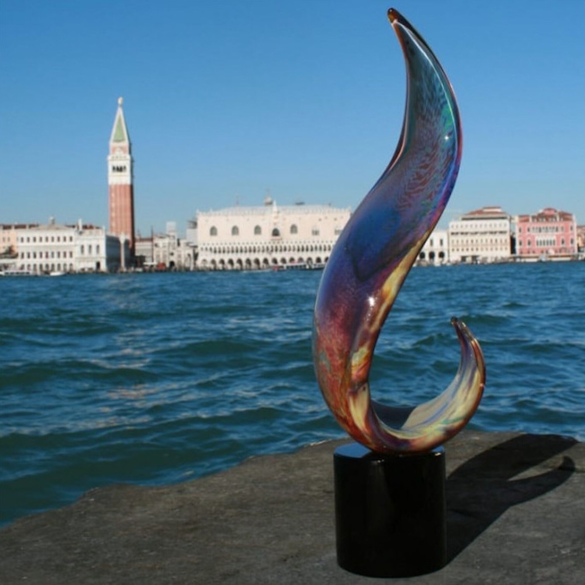 Абстрактная скульптура ручной работы из муранского стекла YourMurano абстрактные скульптуры ARCH-00121275 - Вид №7