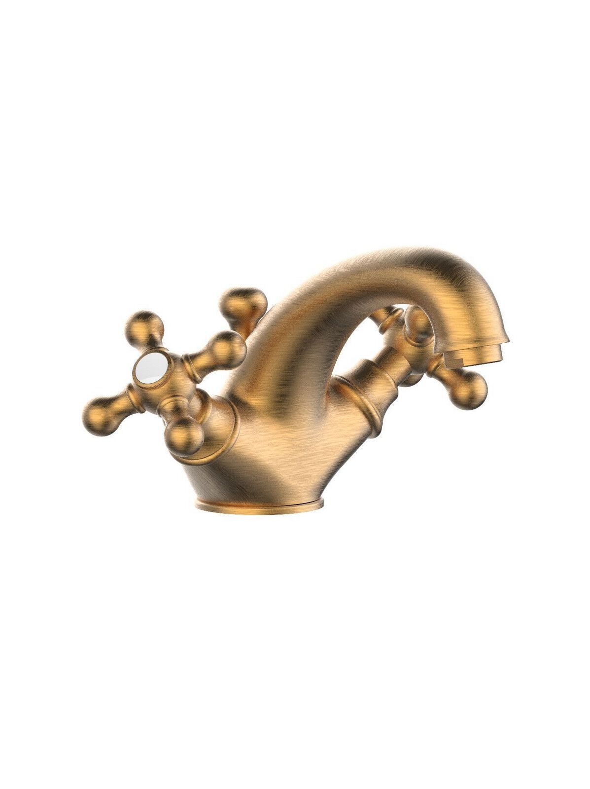 Смеситель для раковины на столешнице со сливом Rubinetterie Frattini Dedra ARCH-00097697 - Вид №2