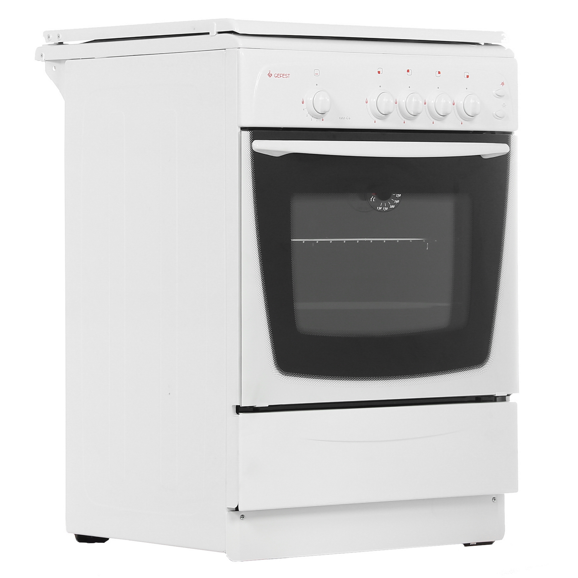 1115584 Газовая плита Gefest ПГ 1200-С6 К33 белый STDN-0036794 - Вид №1