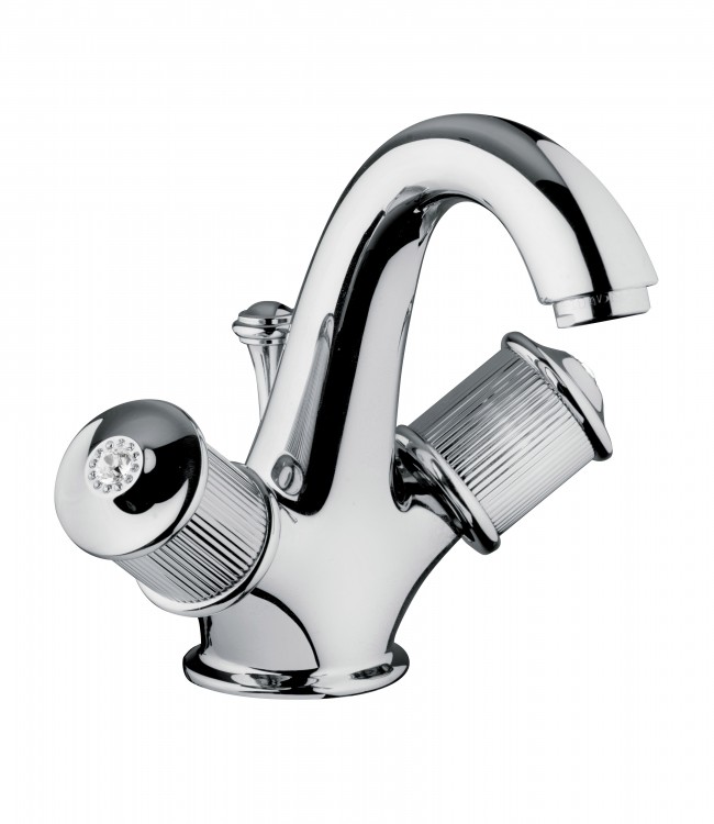 06521-65521 Смеситель для раковины на одно отверстие со сливным клапаном 1,1 / 4 ”. Bongio Impero