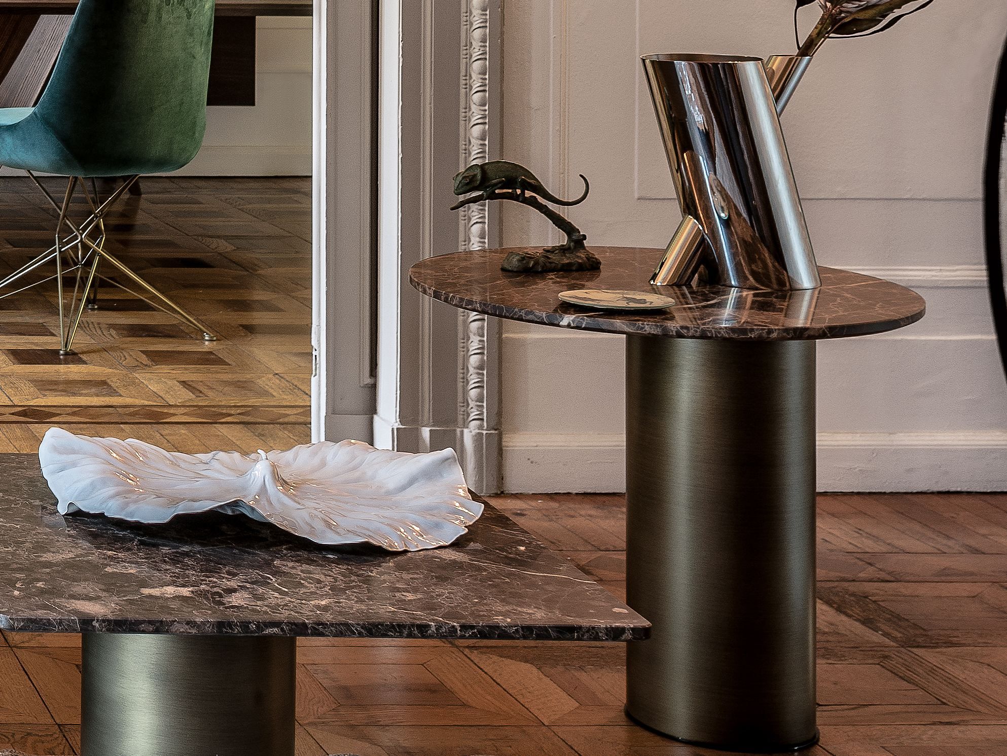 Круглый мраморный журнальный столик Arketipo PETRA ARCH-00110195