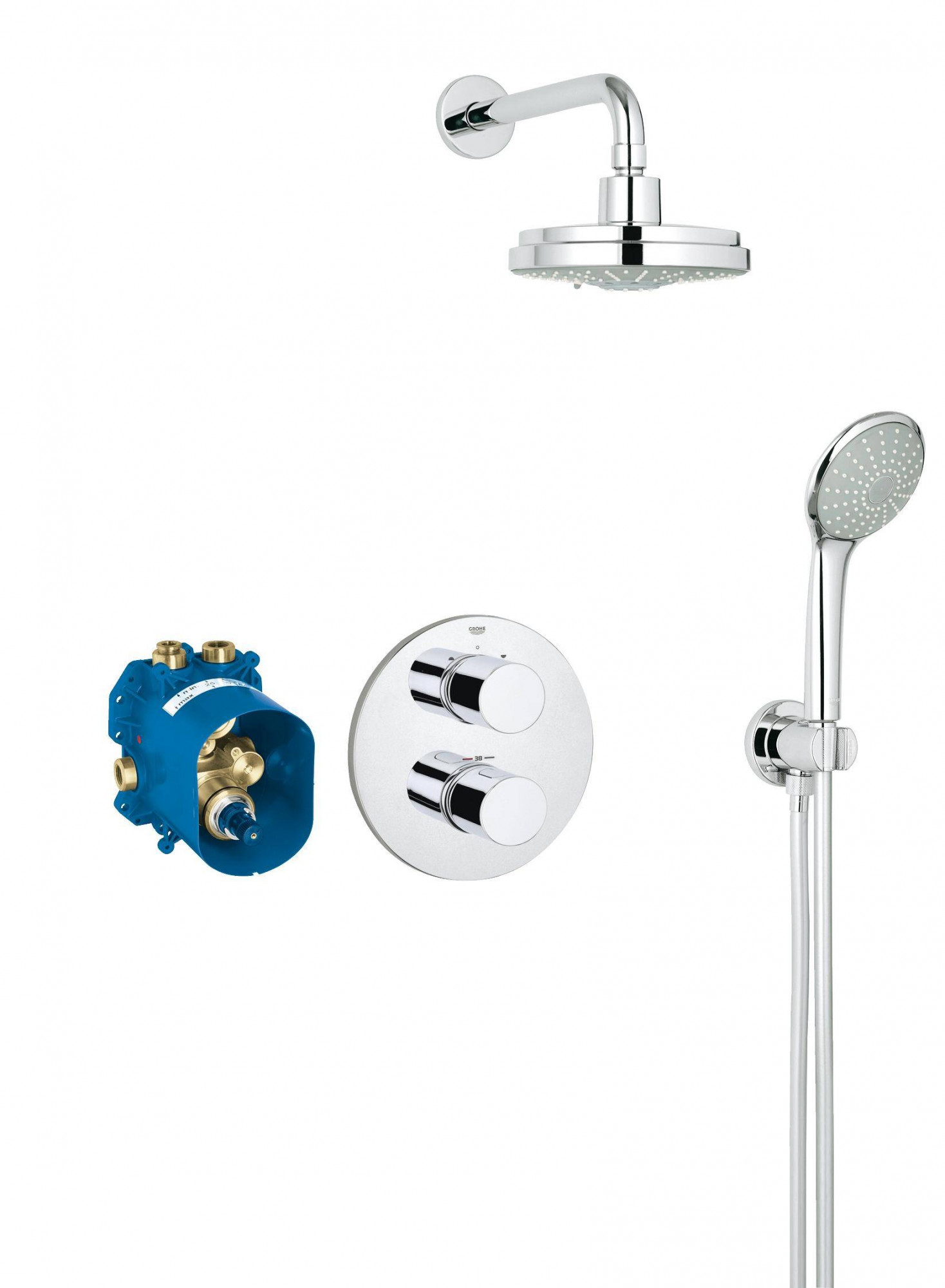 34399000 Душевая система Grohe Grohtherm 3000 Cosmopolitan хром