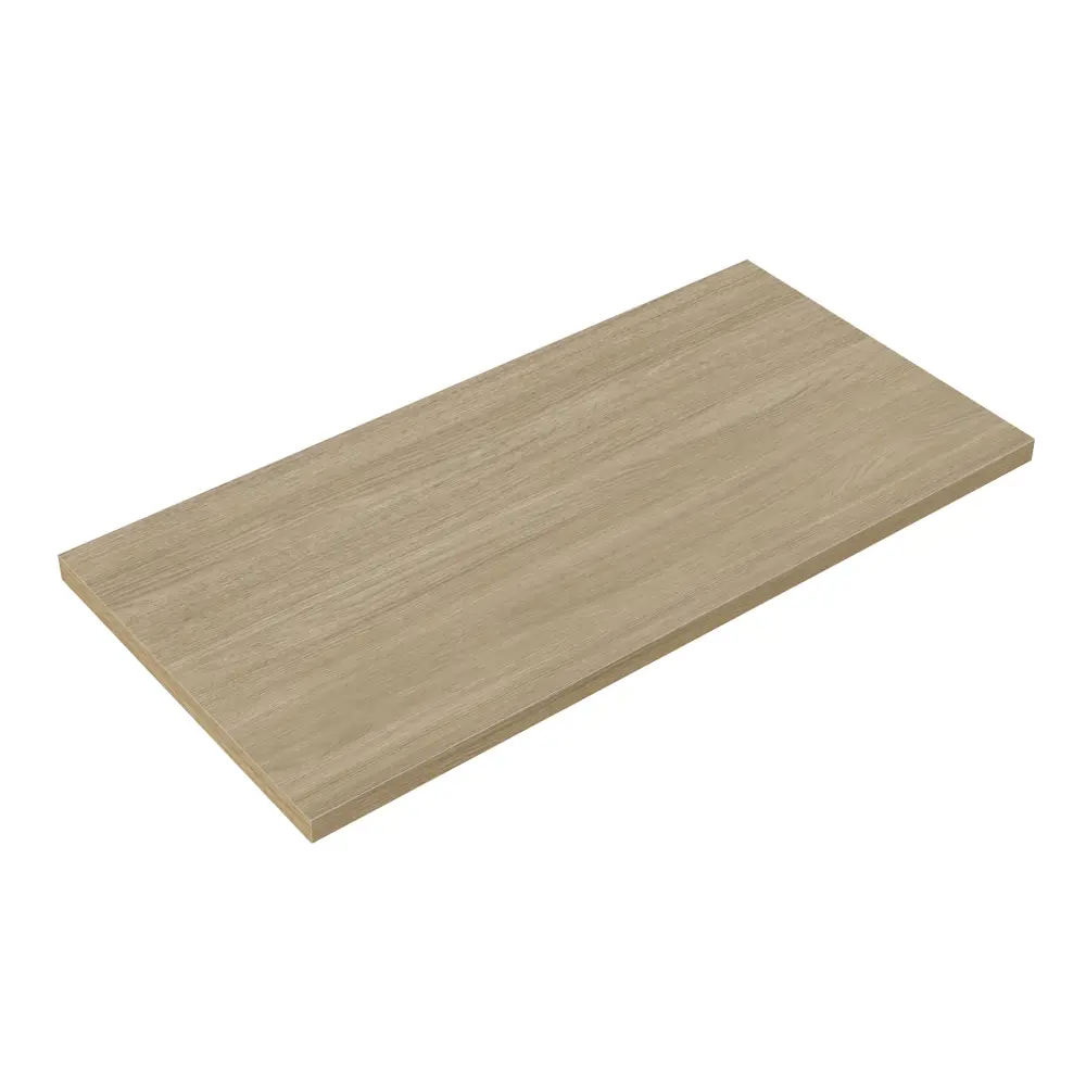 Столешница KONSENSA Ирбит 60x120x3.8 см ДСП цвет коричневый 89452025 STLM-2129757 ДСП Прямой угол - Вид №2