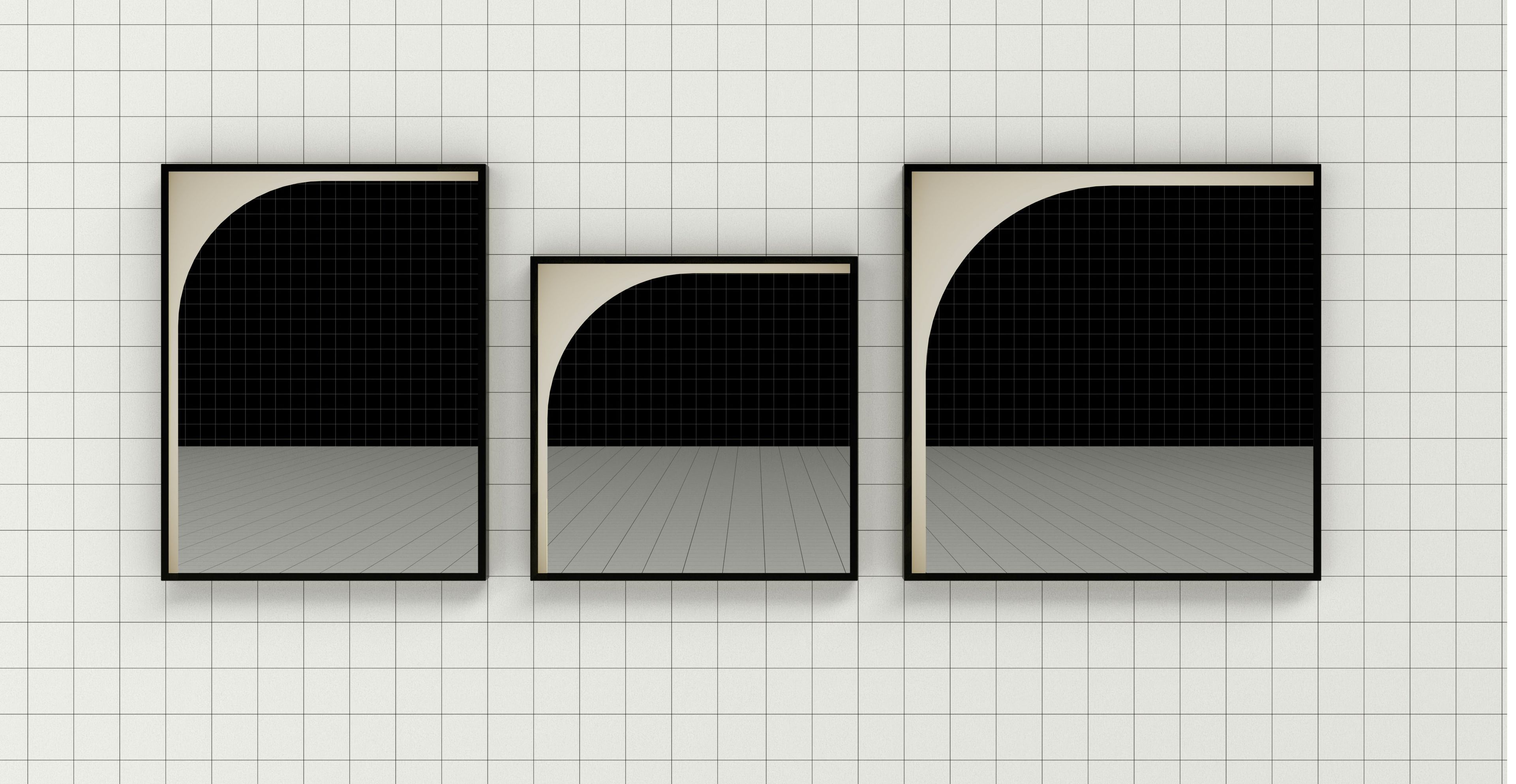 Зеркало в рамке и встроенное настенное освещение Antoniolupi Dialoganti ARCH-00128595 - Вид №15