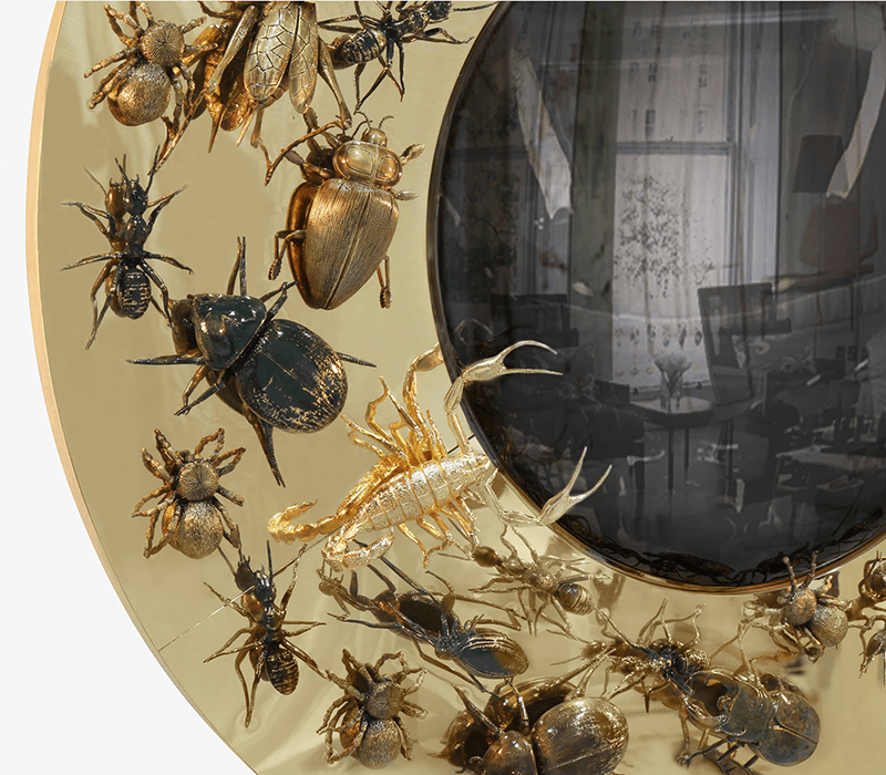 0-242 Выпуклое зеркало метаморфозы Boca Do Lobo  - Вид №2