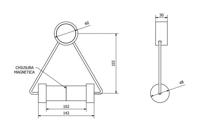 Держатель рулона EVER Life Design кольцо ARCH-00029532 - Вид №9