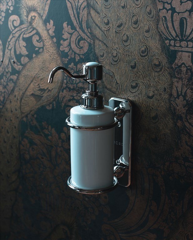 Дозатор керамический для жидкого мыла, НИКЕЛЬ [ARCA19 NKL] Arcade Burlington ARCA19 NKL - Вид №2