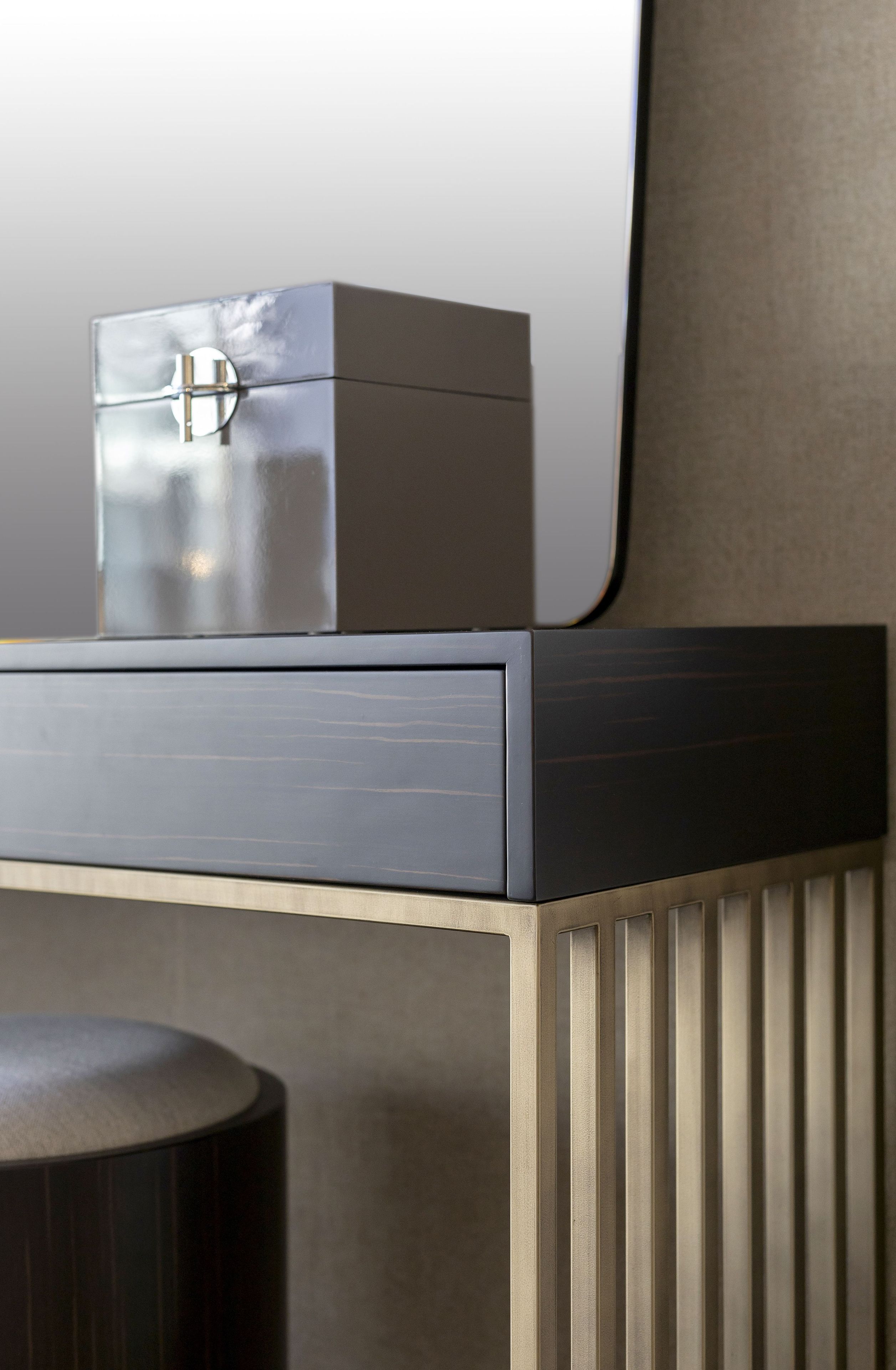 Прямоугольная консоль из шпона Stylish Club His &amp ARCH-00116200 - Вид №11