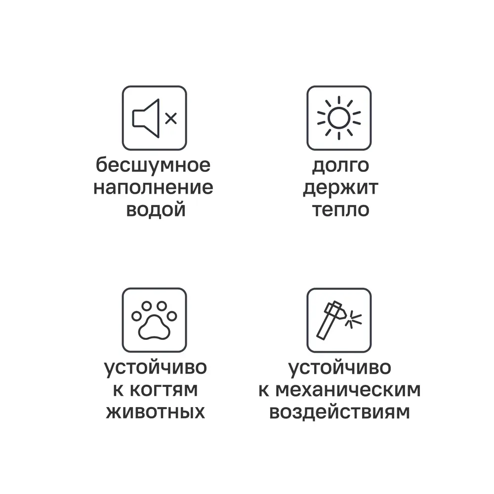 Santreyd Престиж — чугунная ванна 170×75 см для элегантной ванной комнаты 82619567 ЛМ STLM-0031901 - Вид №3