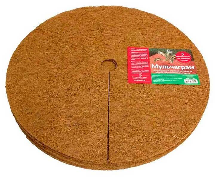 Круг приствольный Мульчаграм 60 см, комплект - 5шт ГеоПластБорд