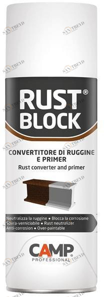 CAMP Преобразователь ржавчины и грунтовка Rust block sun-id-1428231