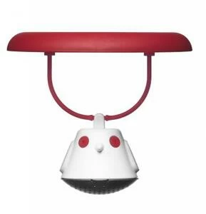 Емкость для заваривания чая с крышкой Birdie Swing красная