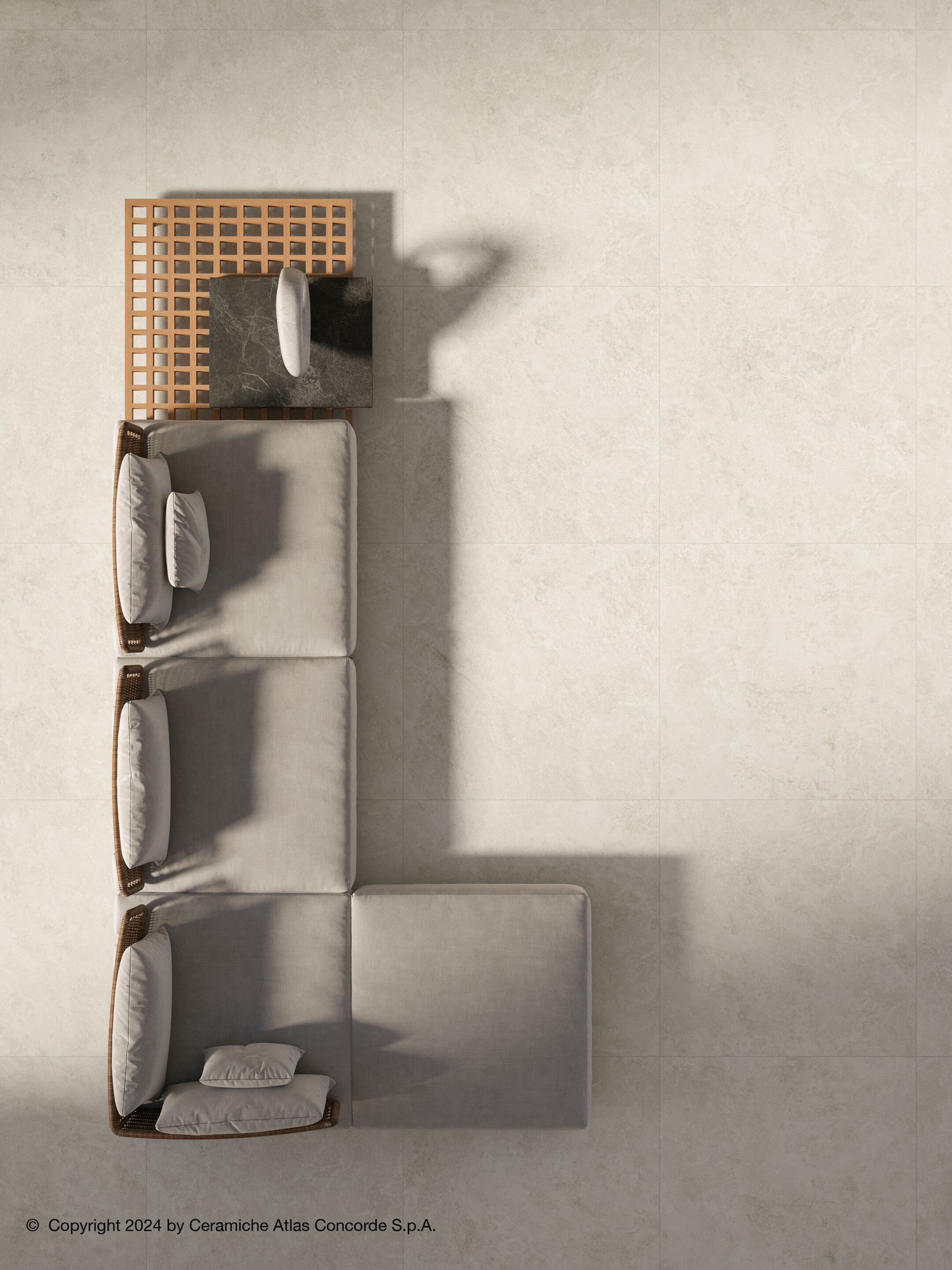 Пол / облицовка керамогранита с эффектом камня Atlas Concorde Boost Icor ARCH-00113949 - Вид №10