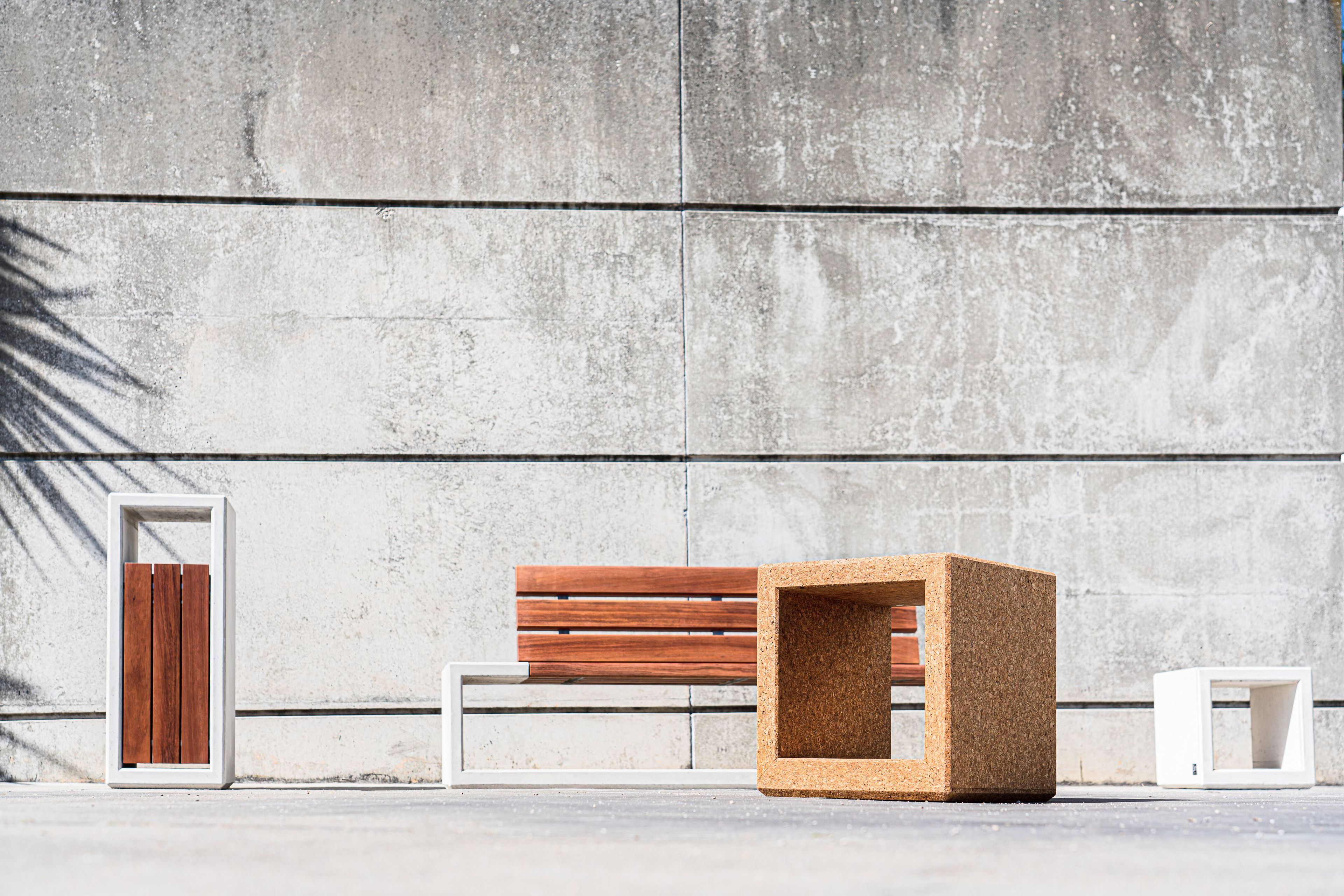 Квадратный пробковый журнальный столик SIT Outline ARCH-00077063 - Вид №8