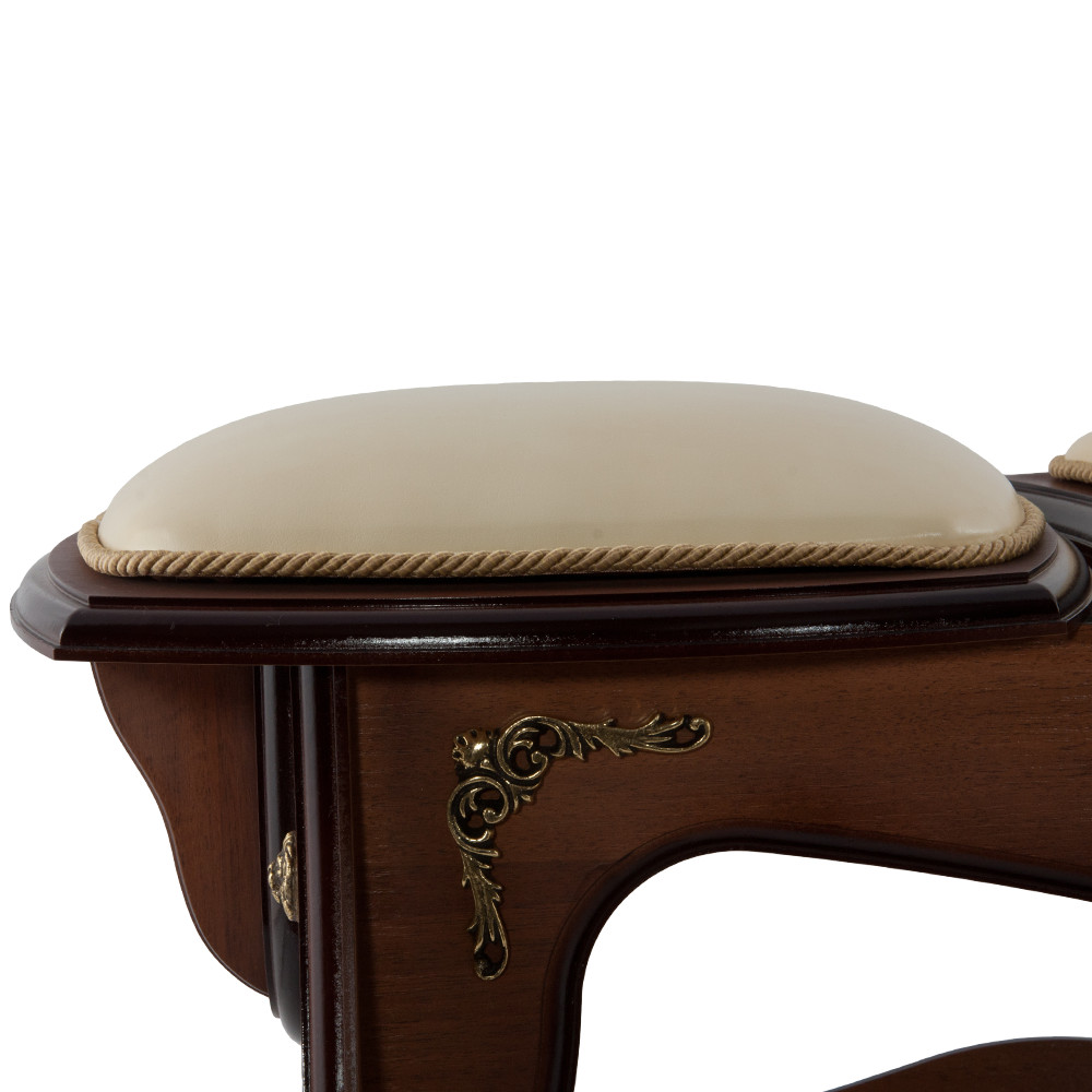 11138 Скамья 3-секционная большая Ваниль BOGACHO 4627170345326 - Вид №3