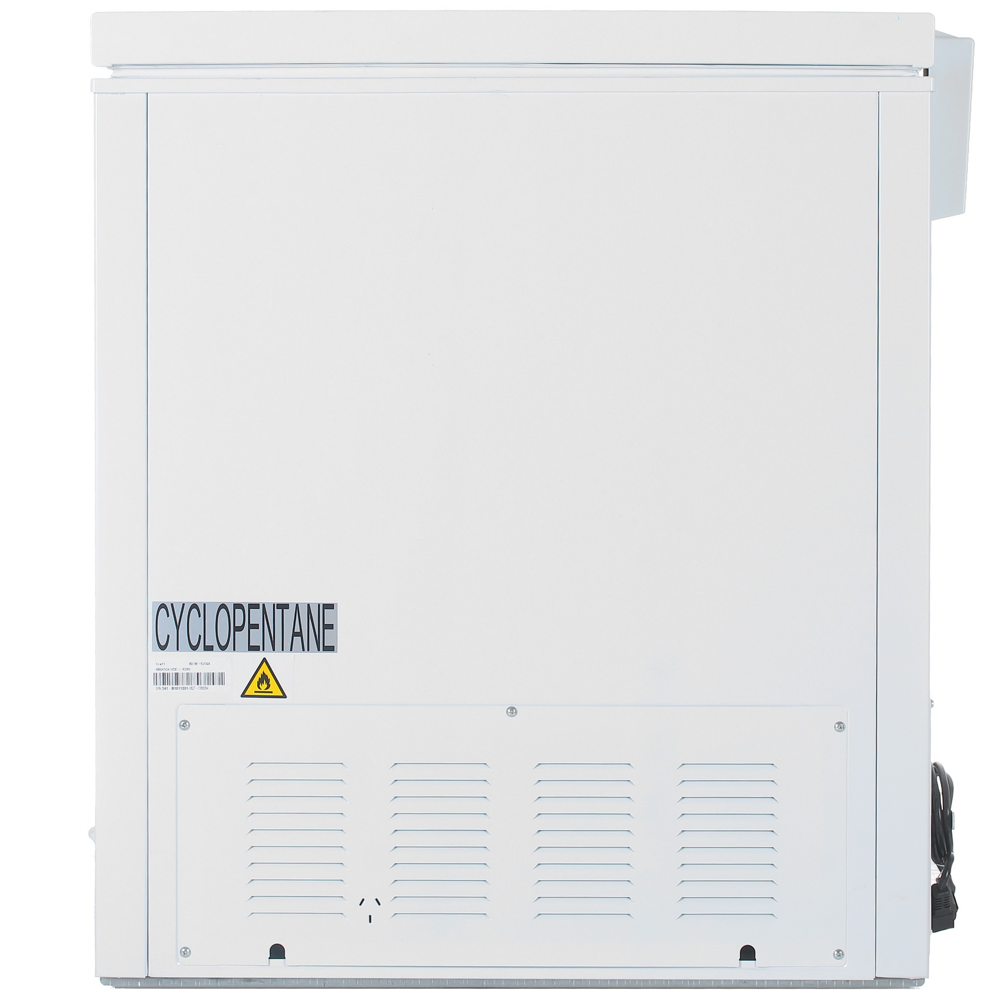 8153803 Морозильный ларь KRAFT BD (W) 520 QX белый STDN-0151581 - Вид №3