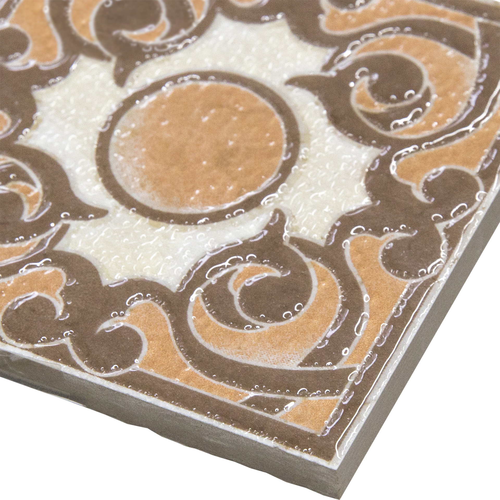 LB CERAMICS Санторини - Декоративная вставка 10х10 см под натуральный камень 88295543 STLM-0077474 - Вид №1