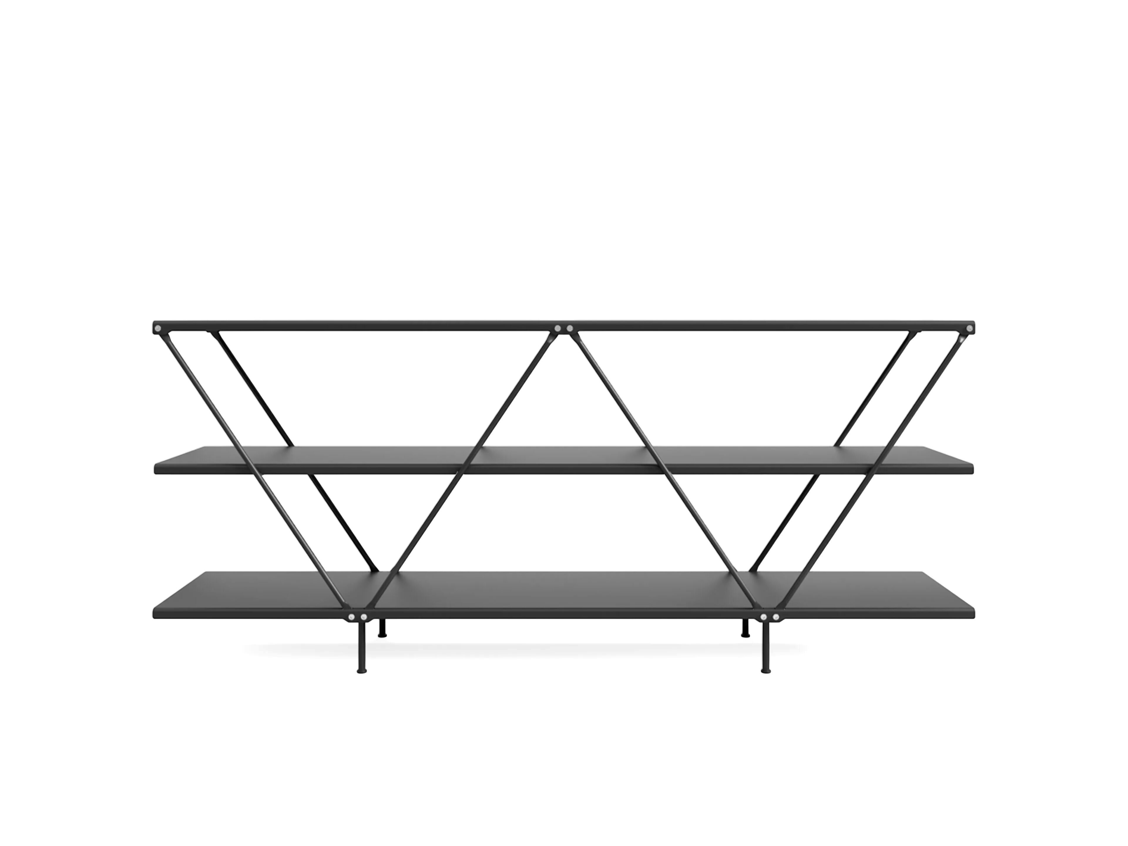 Модульный стальной книжный шкаф Desalto цинк ARCH-00115120 - Вид №2