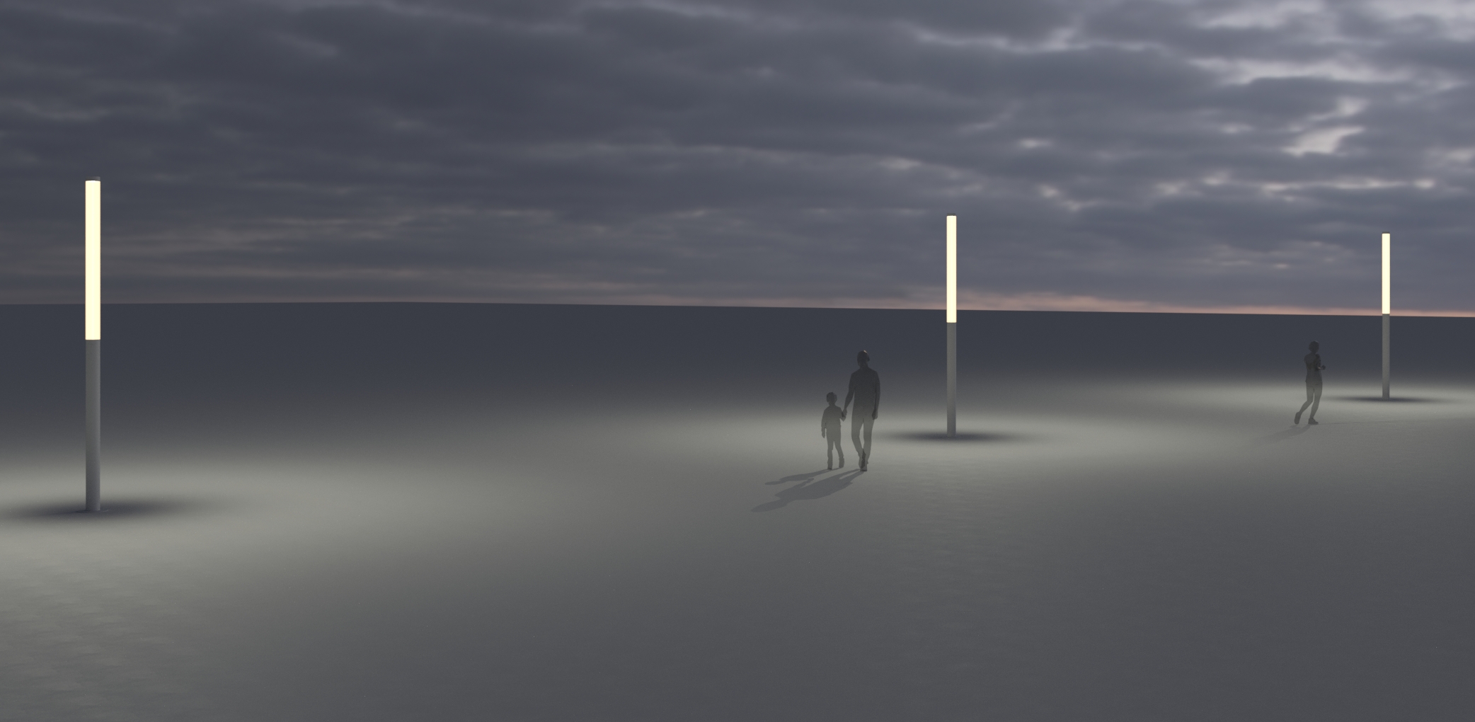 3366614 Уличное освещение  Platek TUBE  TUBE H. 4000 mm - LED 3000K - Вид №11