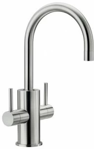 MGS Смеситель для кухни на столешнице из нержавеющей стали Spin