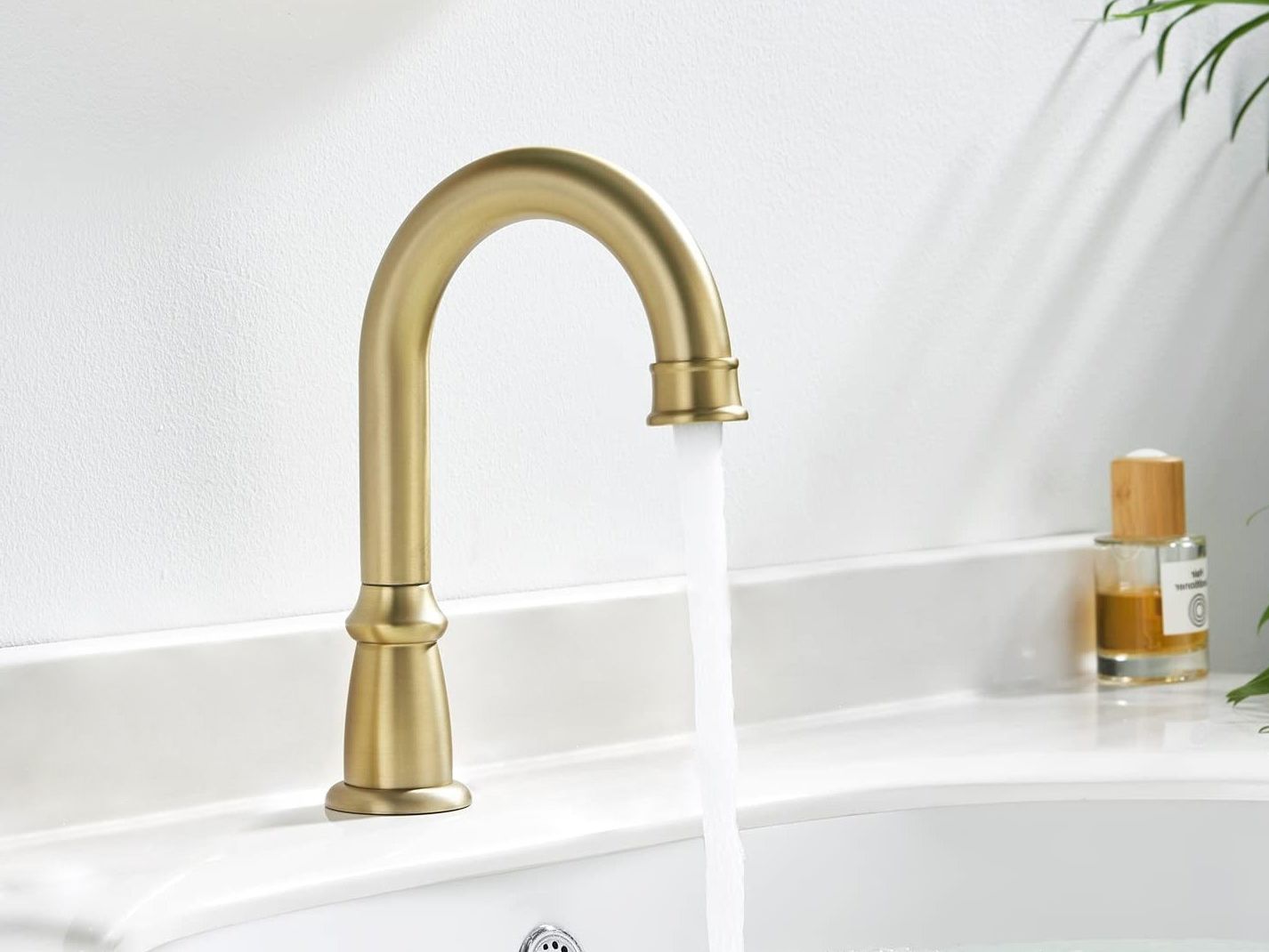 Латунный инфракрасный смеситель для раковины с одним отверстием Fontana Showers FS-1096G ARCH-00122762