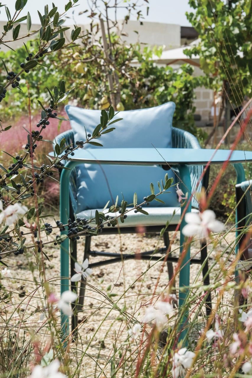 Алюминиевый садовый стул с подлокотниками DRIGANI Gaia-Belize ARCH-00023692 - Вид №11