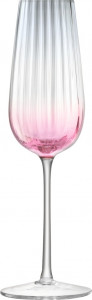 10656193 LSA International Набор бокалов для шампанского LSA International, "Dusk", 250мл, розово-серый, 2шт. Стекло